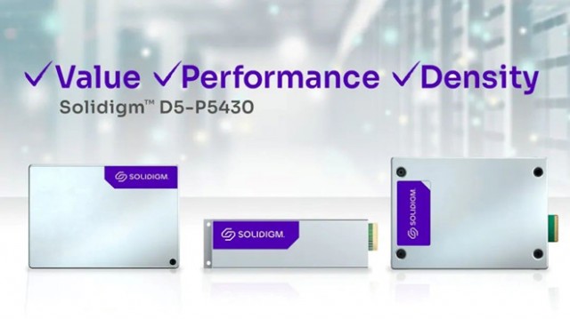 Solidigm推出D5-P5430数据中心QLC SSD