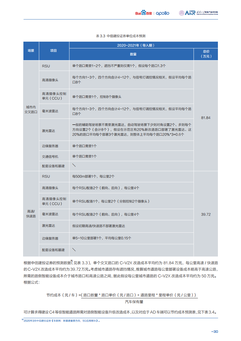 清华大学&百度：面向自动驾驶的车路协同关键技术与展望