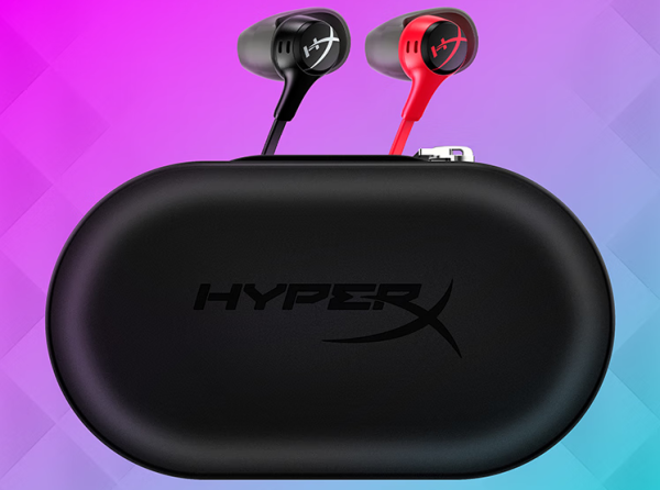 清爽夏日感心动耳 HyperX云雀2入耳式游戏耳机 - 