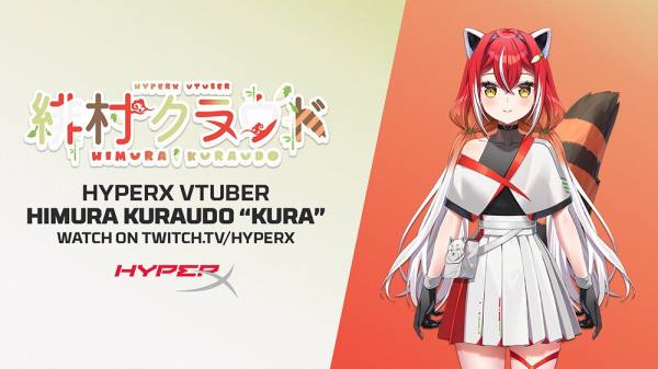 ​HyperX推出首个虚拟主播形象Himura Kuraudo - 