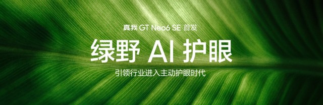 首发6000nit无双屏 真我realme GT Neo6 SE发布 售价1699元起