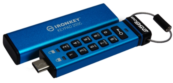 金士顿IronKey Keypad 200系列推出USB Type-C接口新品 - 