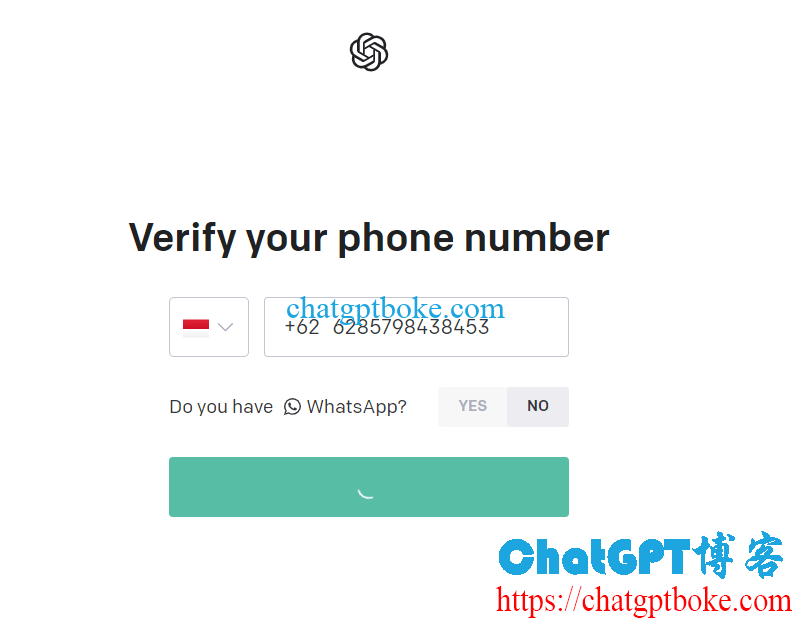 ChatGPT手机验证码一直转圈发送不出去是什么原因？
