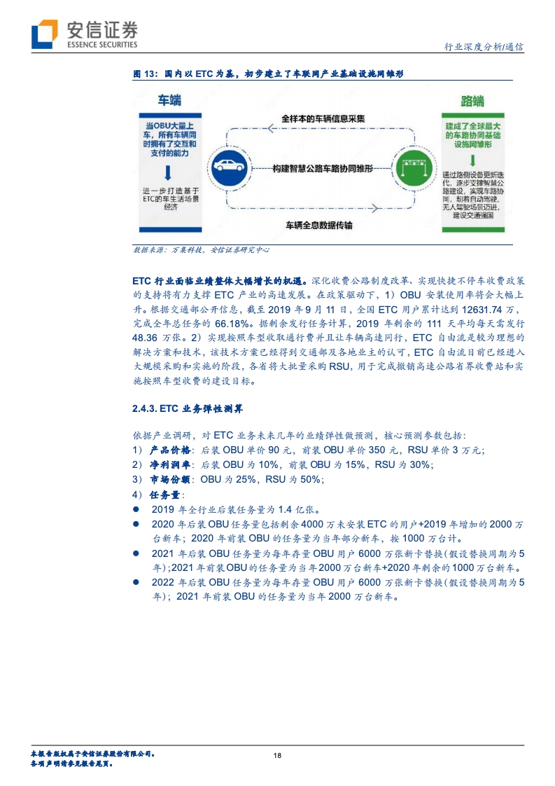 安信证券：车联网大幕即将开启，“科技新基建”先行（附下载）