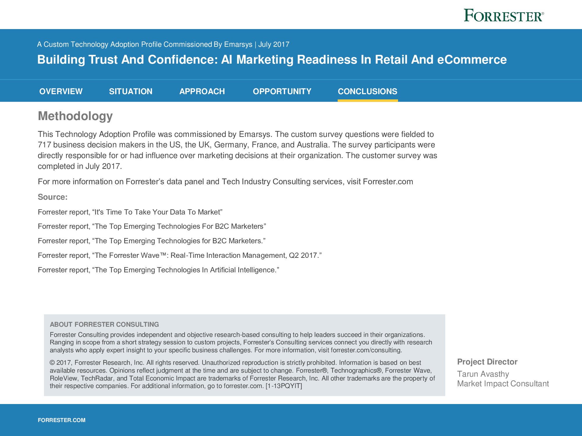 Forrester：88%的营销专业人士认为AI将重塑整个行业（附下载）