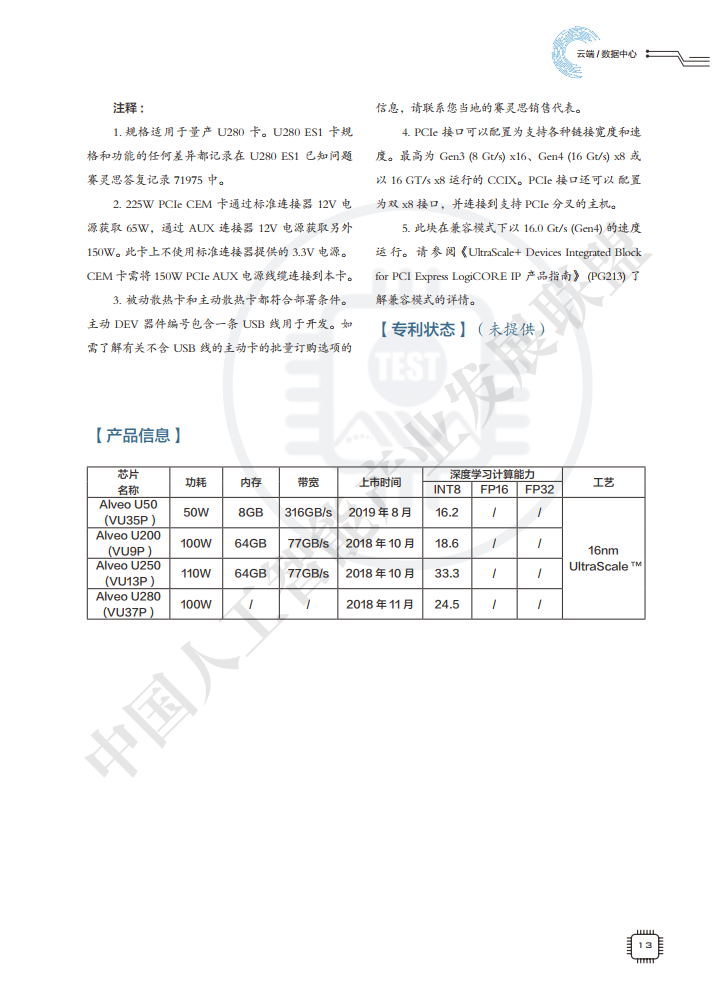 AIIA发布业界权威AI芯片目录集：AI芯片技术选型目录（附下载）