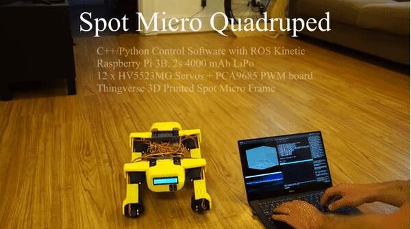 用树莓派DIY波士顿机器狗，帮你省下50万：教程开源，人人可上手