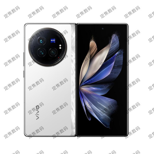 vivo X Fold3真机照公布：黑、白两款配色 采用经典圆形相机模组