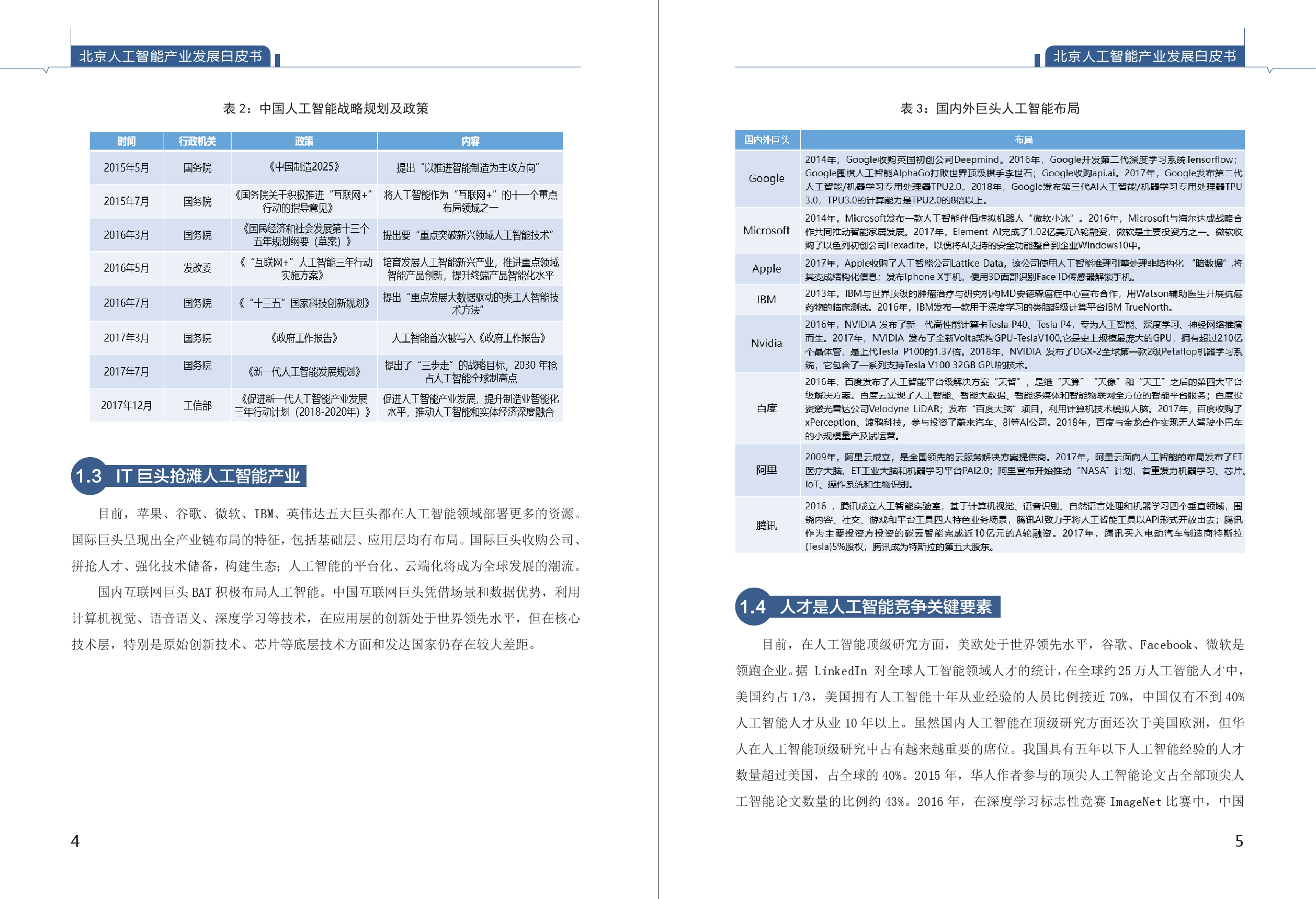 北京市经信委：2018年北京人工智能产业发展白皮书