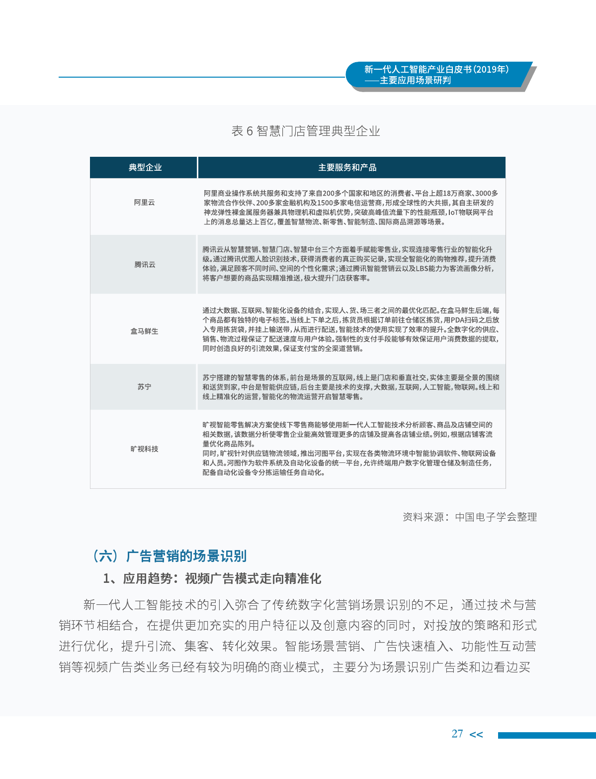 中国电子学会：2019年新一代人工智能产业白皮书（附下载）