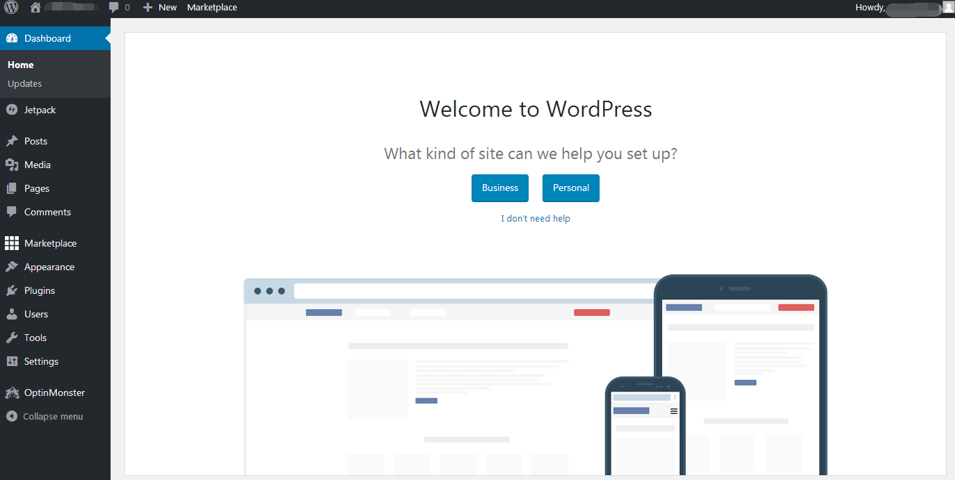 如何在bluehost上安装wordpress？