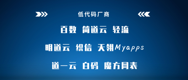 低代码工具代理模式大汇总，各类定制厂商赶紧收藏，看哪一款是你需要的? - 