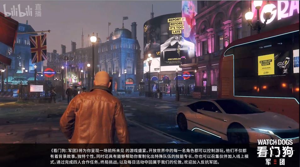 E3 2019：《看门狗：军团》实机演示公布 2020年发售