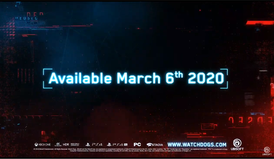 E3 2019：《看门狗：军团》实机演示公布 2020年发售