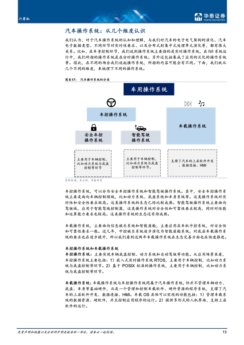 操作系统：汽车软件化的起点（附下载）