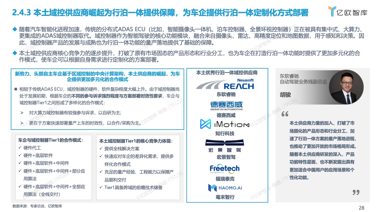 亿欧智库：2022中国智能驾驶功能量产应用研究报告（附下载）