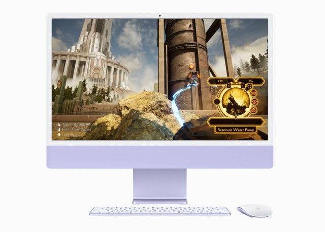 苹果发布搭载M3芯片的24英寸iMac 售价10999元起