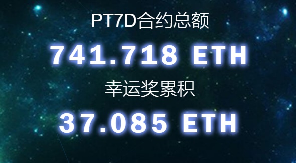 区块链游戏PT7D一天充值500ETH 将超越FOMO3D?