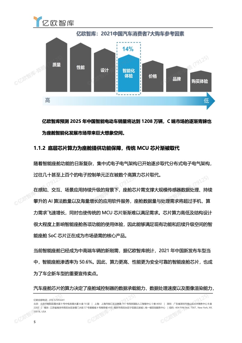 亿欧智库：2022-2023年中国智能座舱功能需求发展白皮书（附下载）