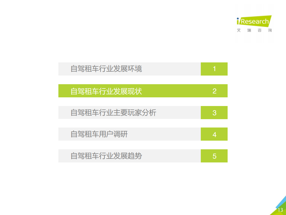 艾瑞咨询：2020年中国自驾租车行业研究报告（附下载）