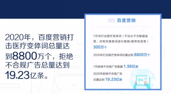 百度：重拳治理违规广告，打造良性商业生态