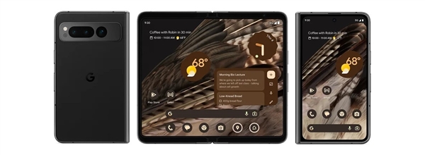 谷歌Pixel Fold折叠屏手机发布：史上最耐用铰链 处理器独一无二