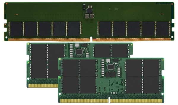 金士顿推出Server Premier 5600MT/s和5200MT/s DDR5 ECC UDIMMs和ECC SODIMMs内存 - 