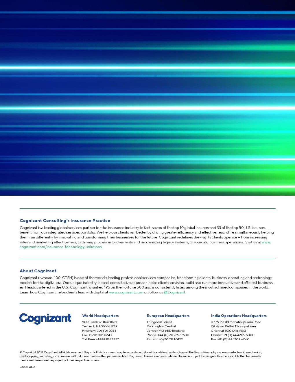 Cognizant：聊天机器人在保险业的未来