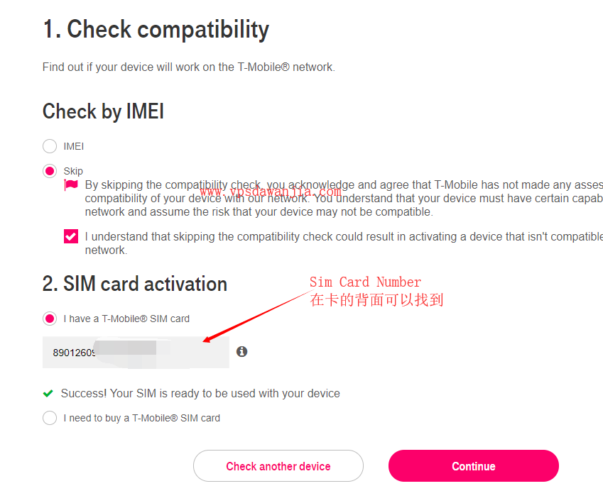 三美元月租的美国电话卡T-Mobile Prepaid Complete SIM Starter Kit-我