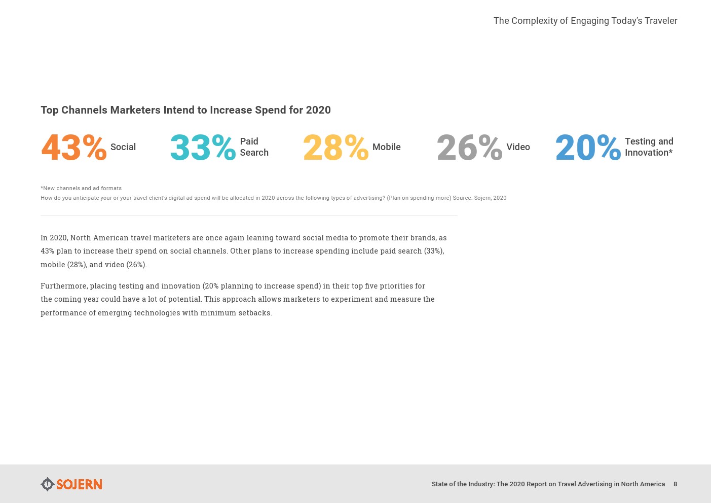 Sojern：2020年北美旅游广告报告