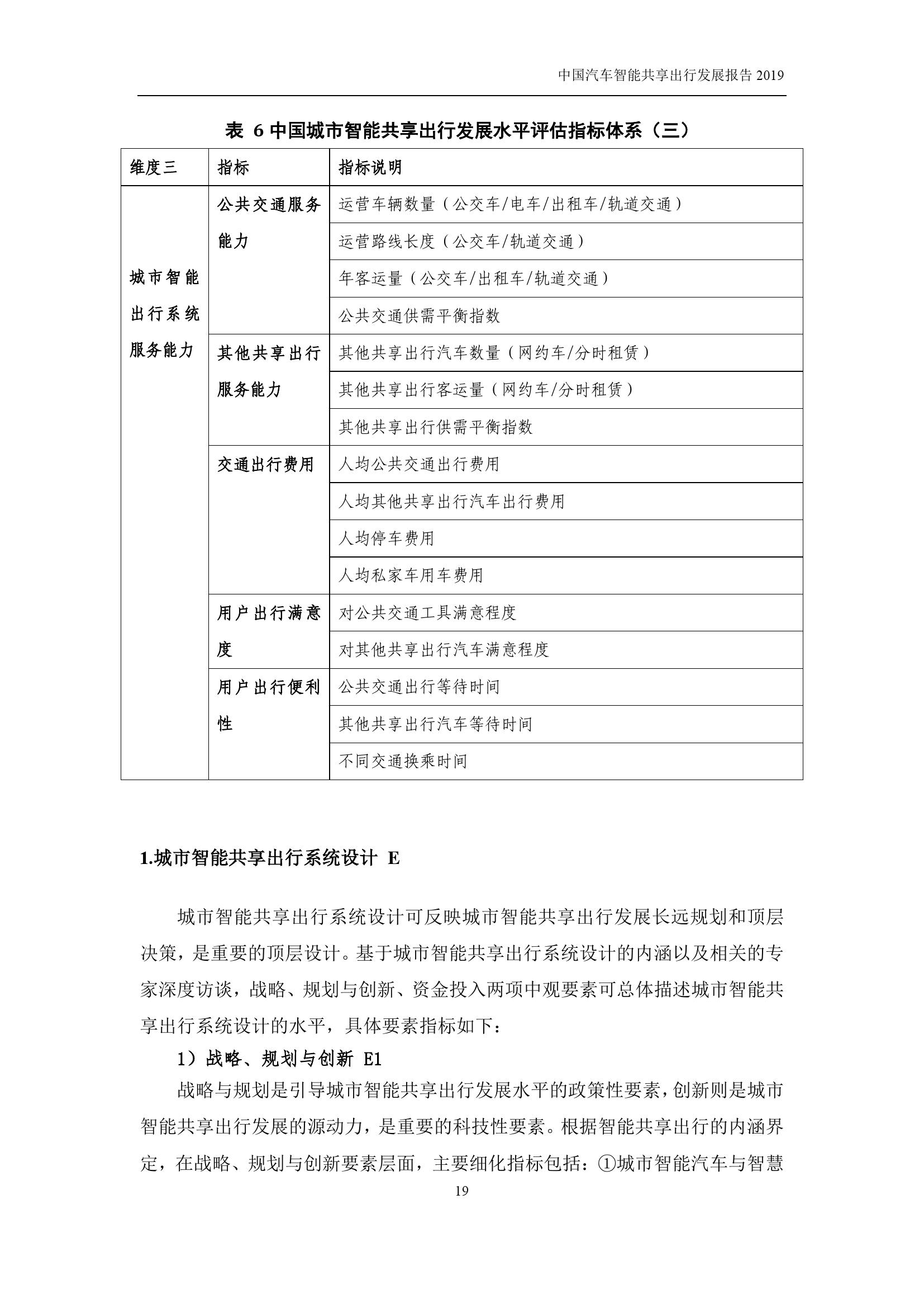 汽车工程学会：2019中国汽车智能共享出行发展报告（附下载）