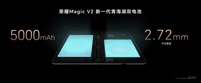 全新荣耀Magic V2正式发布，9.9mm第一次突破直板机的轻薄