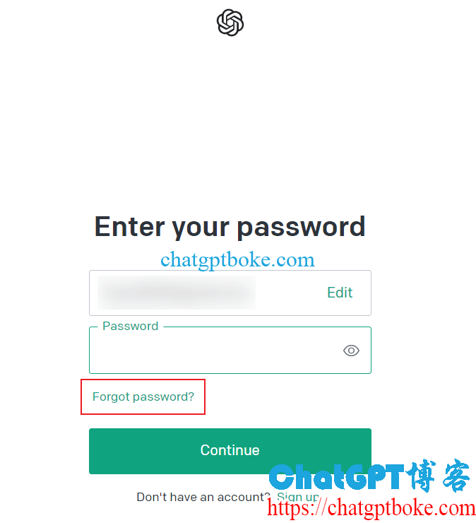 ChatGPT密码是什么？ChatGPT密码怎么修改重置？