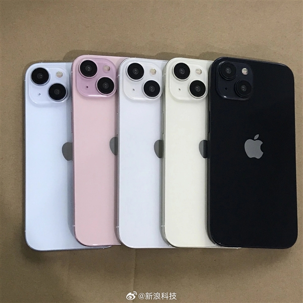 iPhone 15系列最新机模曝光：Pro版新增深蓝/泰坦灰两款配色