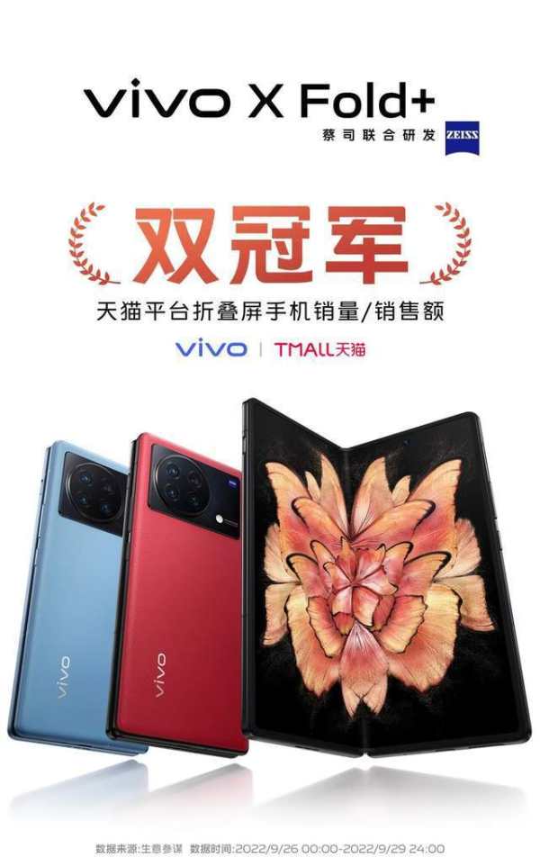 难逃真香定律 vivo X Fold+首销全平台售罄 - 