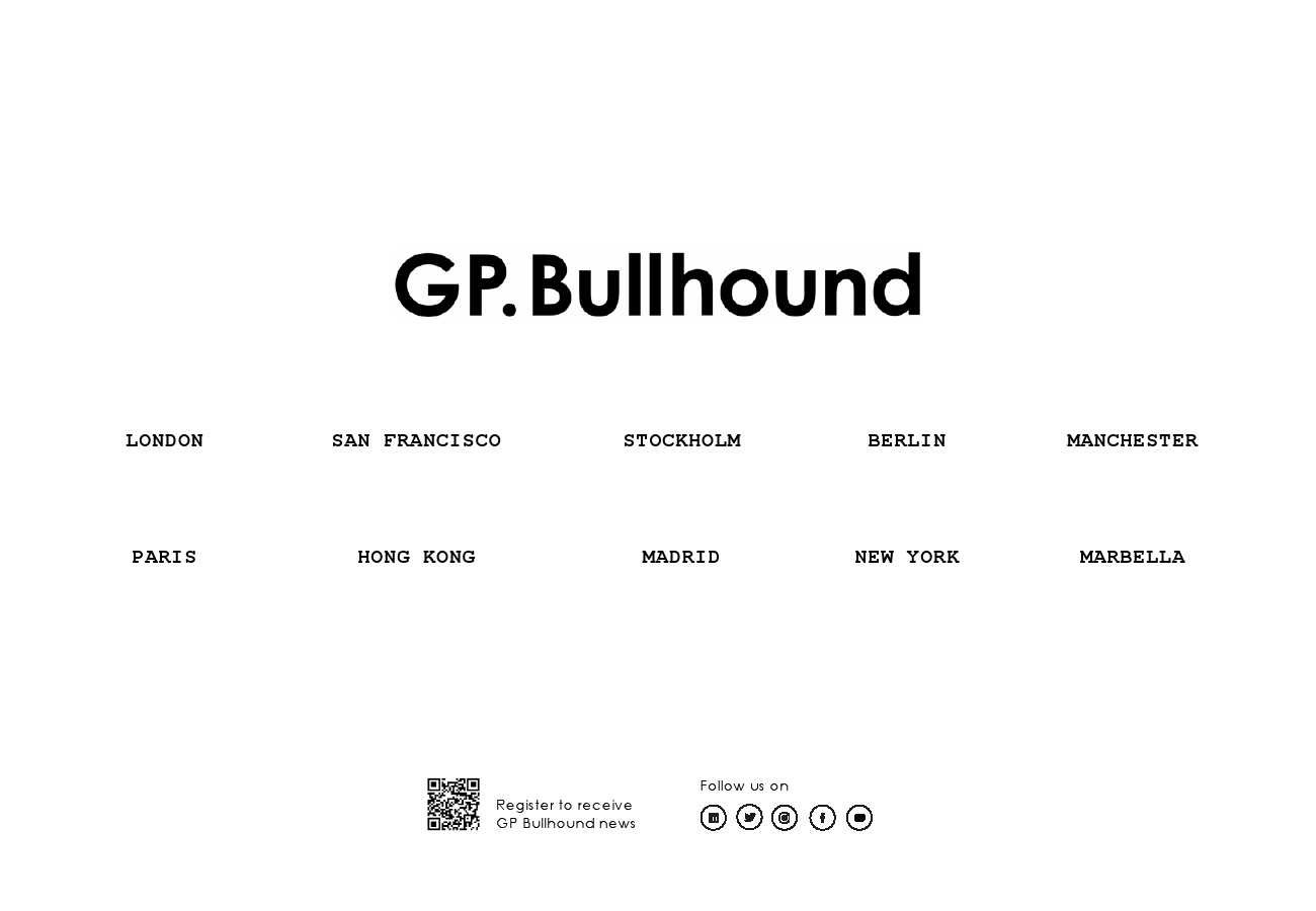 GP Bullhound：2021年Q4网络服务报告