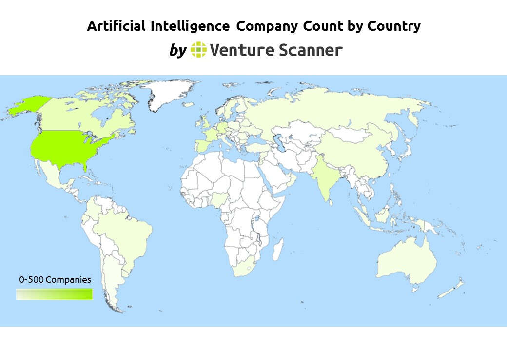 Venture Scanner：2016年第一季度人工智能创业和投资分析