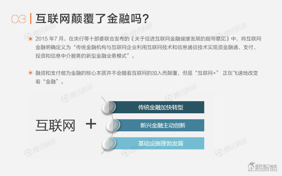 企鹅智酷：中国金融互联网化报告