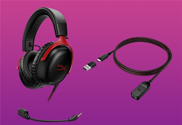 演奏星空射击交响乐 HyperX Cloud III飓风3游戏耳机 - 